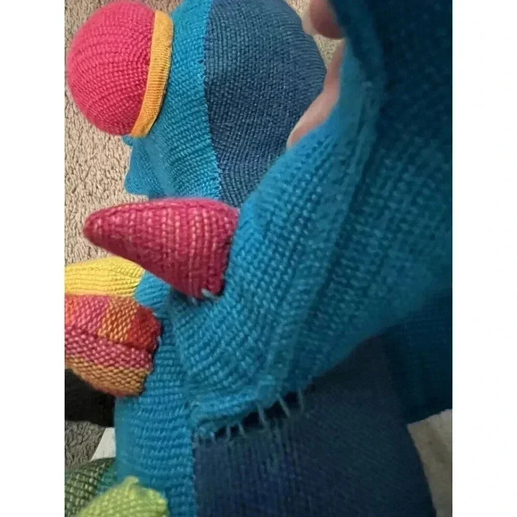 Handmade Barefoot Thorny Devil Blue Colorful - Picture 7 of 8